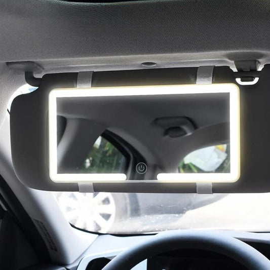 Car Vanity Mirror With Lights